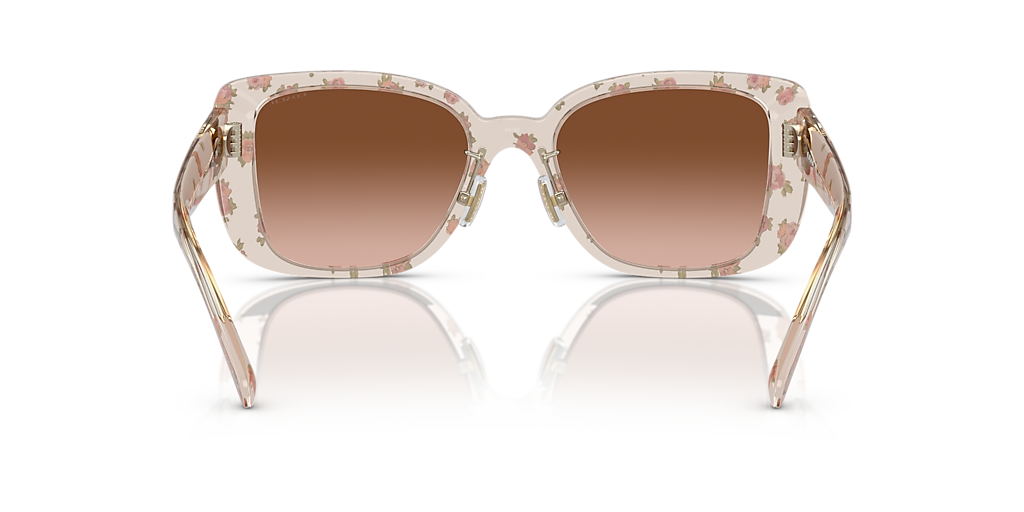 Coach HC8352 CD472 L (54 - 20) with Brown lenses and Pink