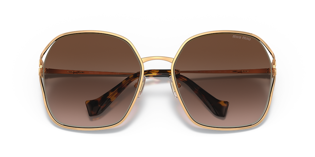 みゅうみゅう　 Miu Miu MU 52WS XL (60 - 19) with Brown lenses and Copper