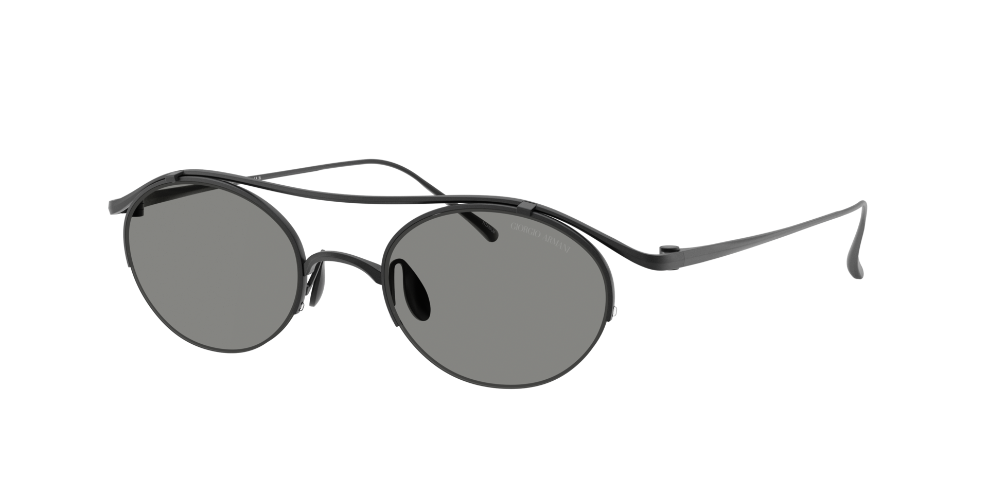 Giorgio Armani Man Sunglass AR6172T -  Frame color: Matte Black, Lens color: Grey