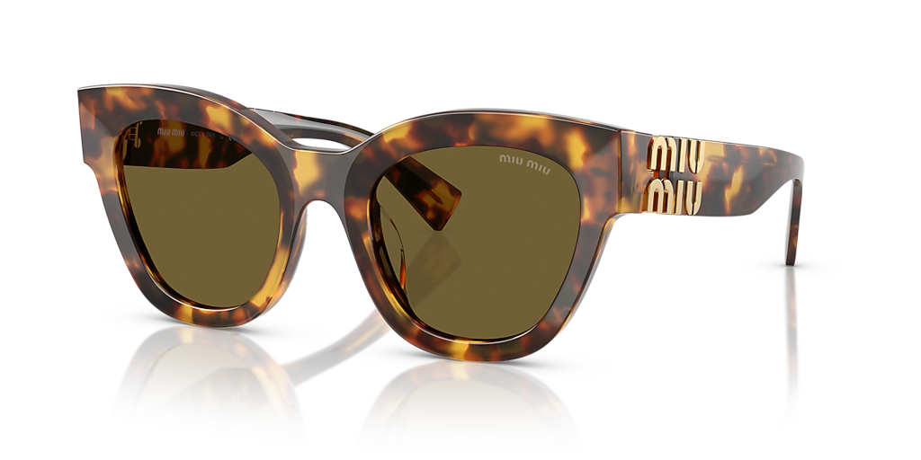♡MYR♡ Miu Miu MU 01YS L (51 - 22) with Brown lenses and Tortoise frame