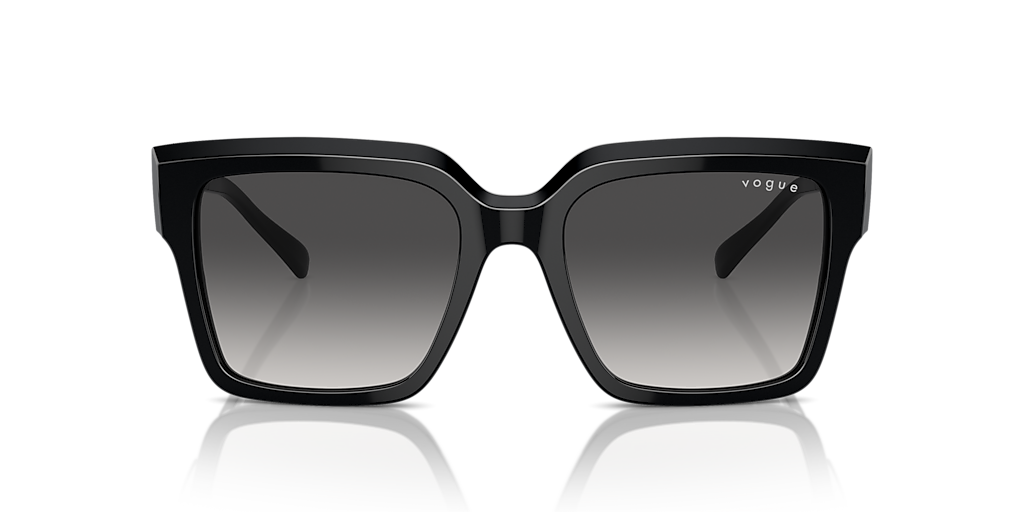 VOGUE EYEWEAR VO5553S Black - Woman Sunglasses, Grey Gradient Black Lens