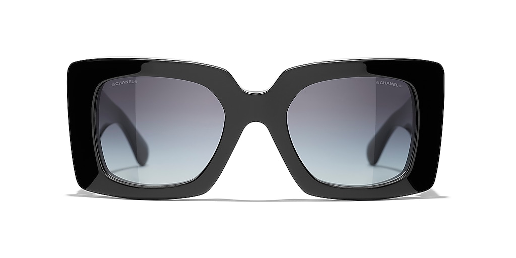 ◆おちゃ◆ Chanel Square Sunglasses CH5480HA S (52 - 22) with Brown