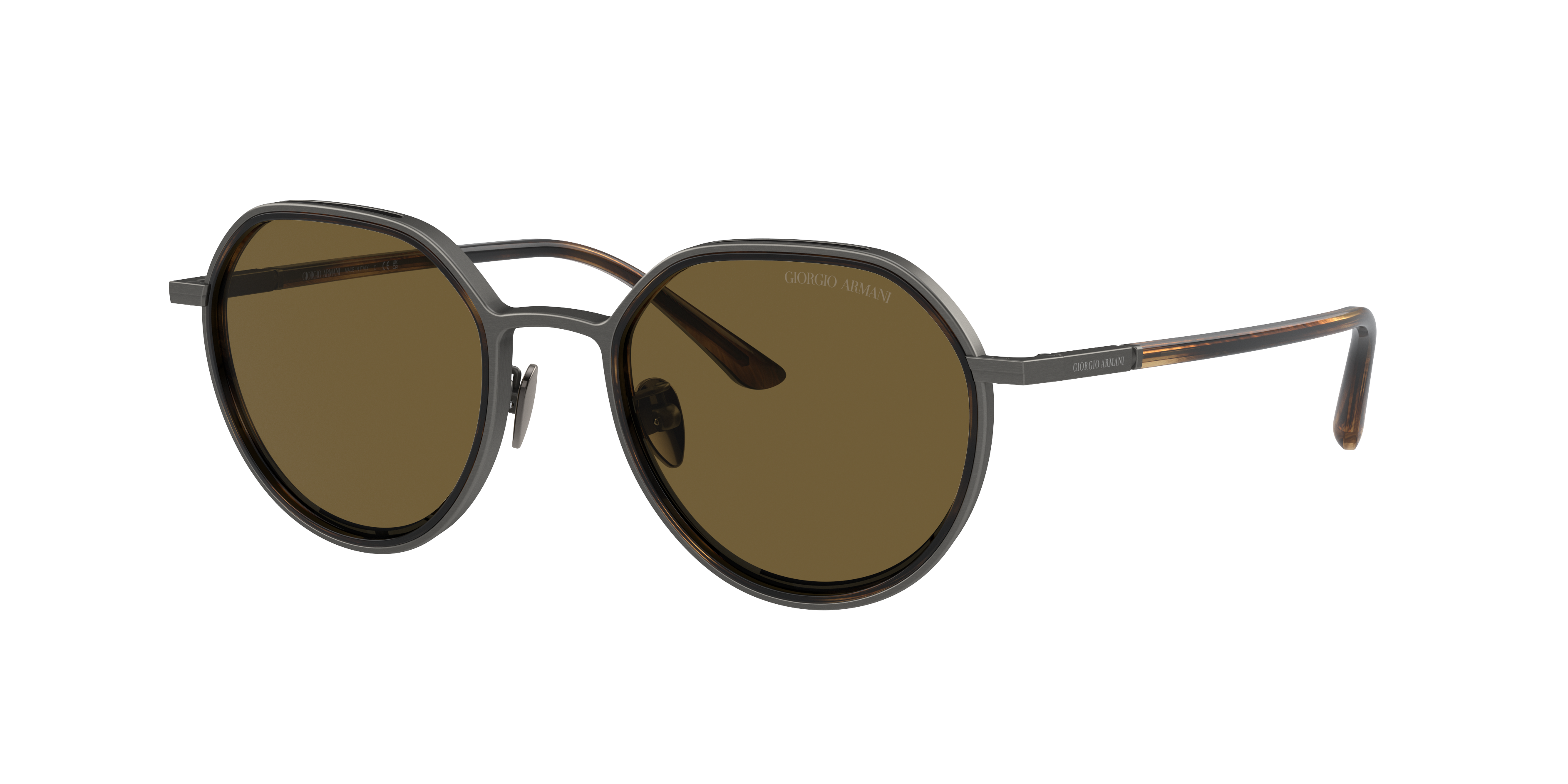 Giorgio Armani Man Sunglasses Ar6144 In Dark Brown