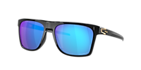 OAKLEY OO9100 Leffingwell Black Ink - Men Sunglasses, Prizm Sapphire Polarized Lens