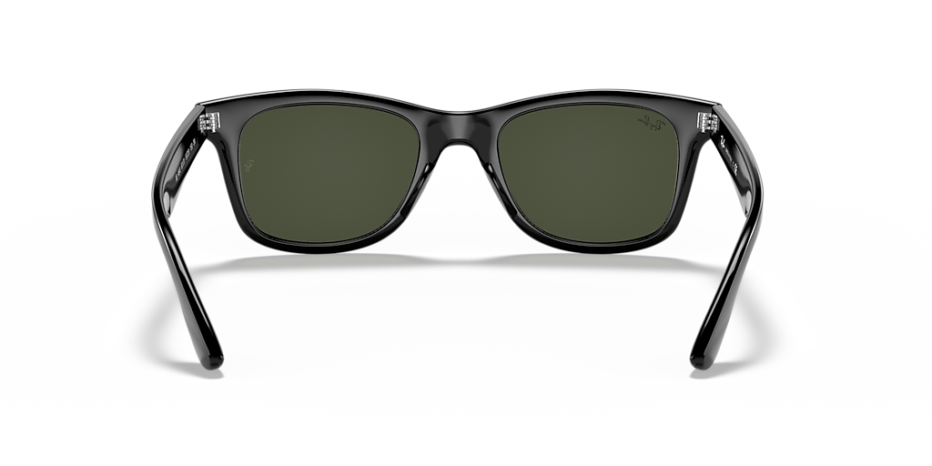 RAY-BAN RB4640 Black - Unisex Sunglasses, G-15 Green Lens