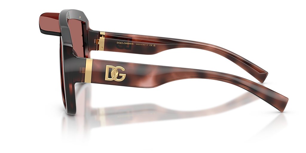 Dolce&Gabbana DG6205 XXL (0 - 137) with Violet lenses and Tortoise