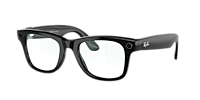Ray-Ban WAYFARER ケース付き MEGA WAYFARER Sunglasses in Black and Green - RB0840S | Ray