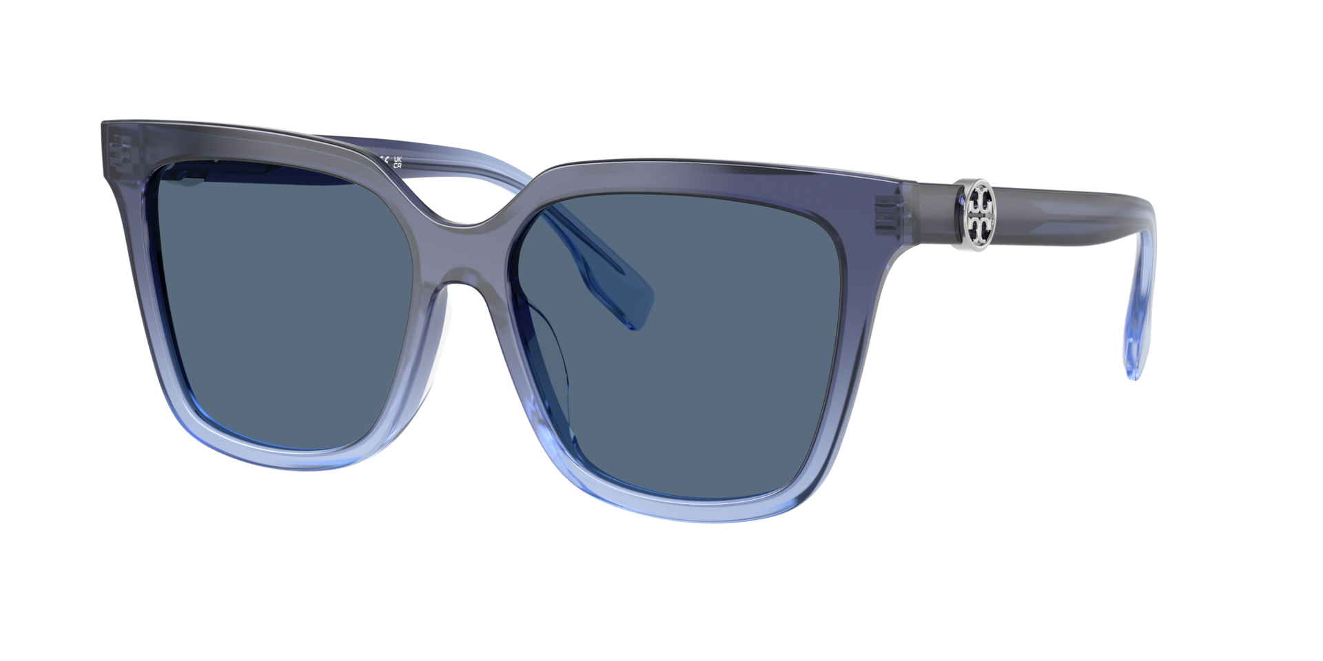 Tory Burch Woman Sunglass TY7212D - Frame color: Navy Gradient, Lens color: Dark Blue