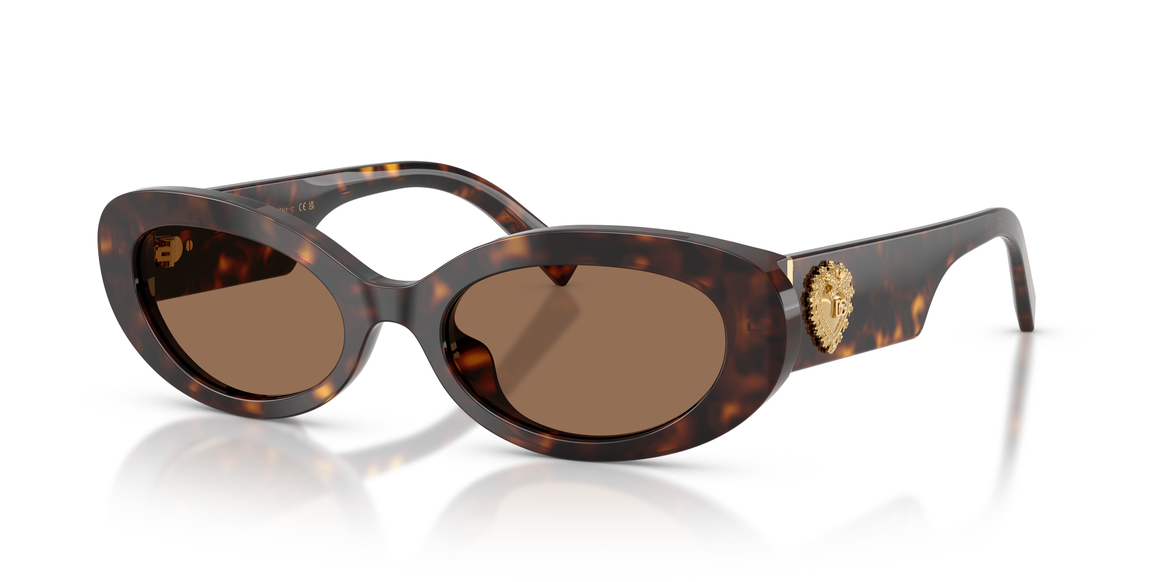Dolce&Gabbana DG4537 S (53 - 19) with Brown lenses and Tortoise