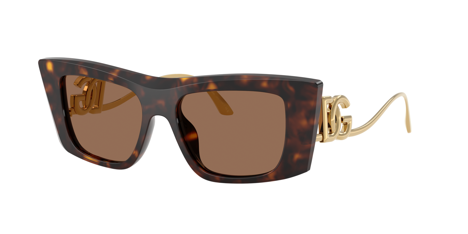 Dolce&Gabbana Woman Sunglass DG4510 -  Frame color: Brown Tortoise, Lens color: Dark Brown