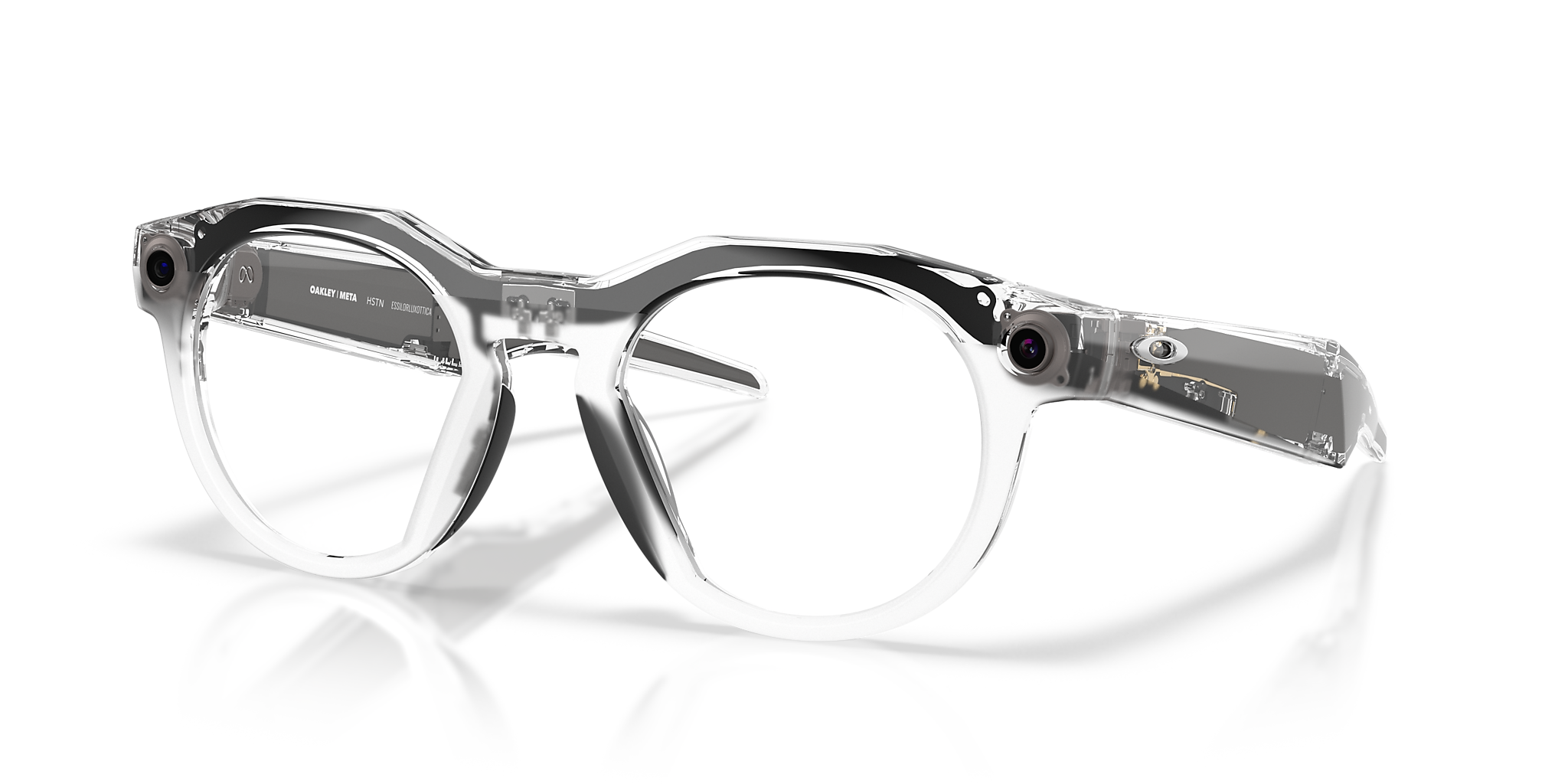 OW8002 Oakley Meta HSTN Transitions Clear - Unisex Sunglasses, Transitions Grey Lens