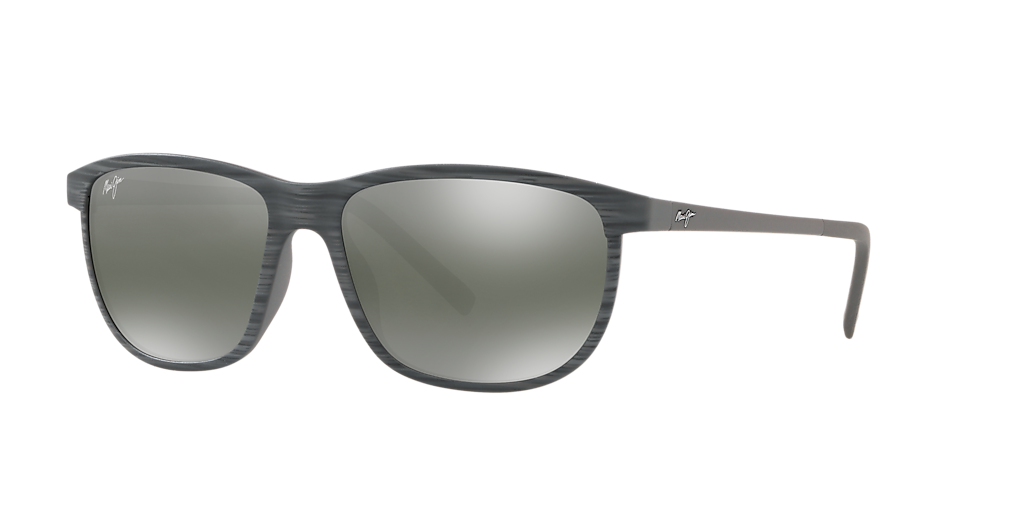 サングラス Maui Jim Maui Jim - LELE KAWA - grey lele kawa grey strip Maui Jim LELE KAWA Sunglasses | Free Shipping | EZContacts.com