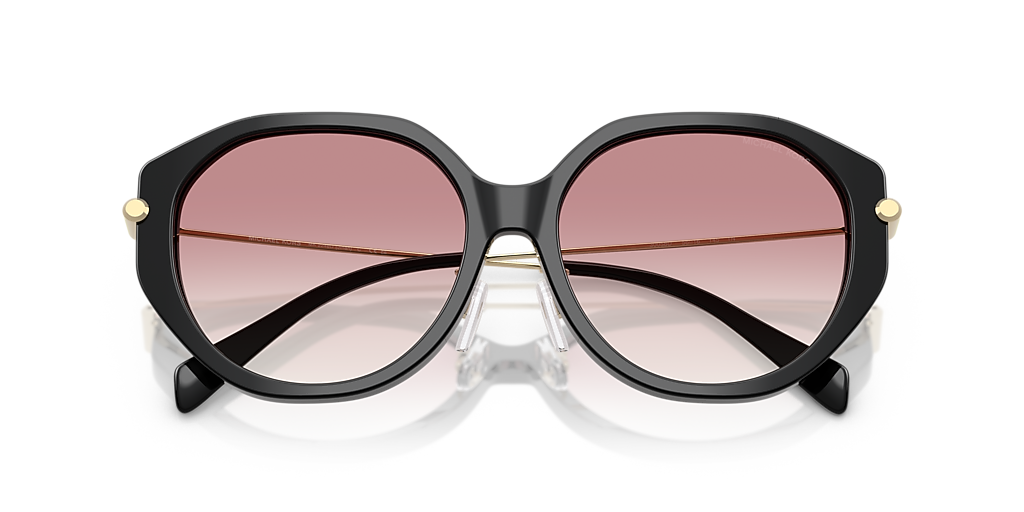 Michael Kors Jinan XXL (56 - 16) with Pink lenses and Black frame