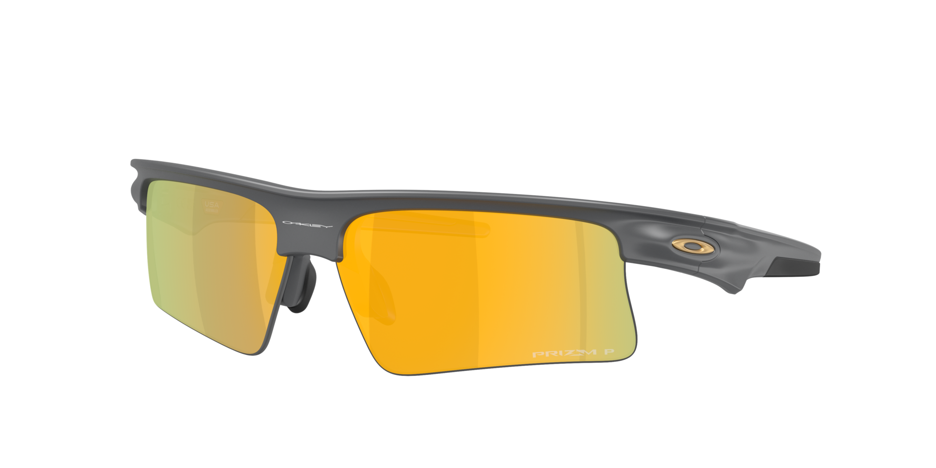 Oakley Unisex Sunglass OO9534 Bisphaera™ Speed -  Frame color: Matte Carbon, Lens color: Prizm 24K Polarized