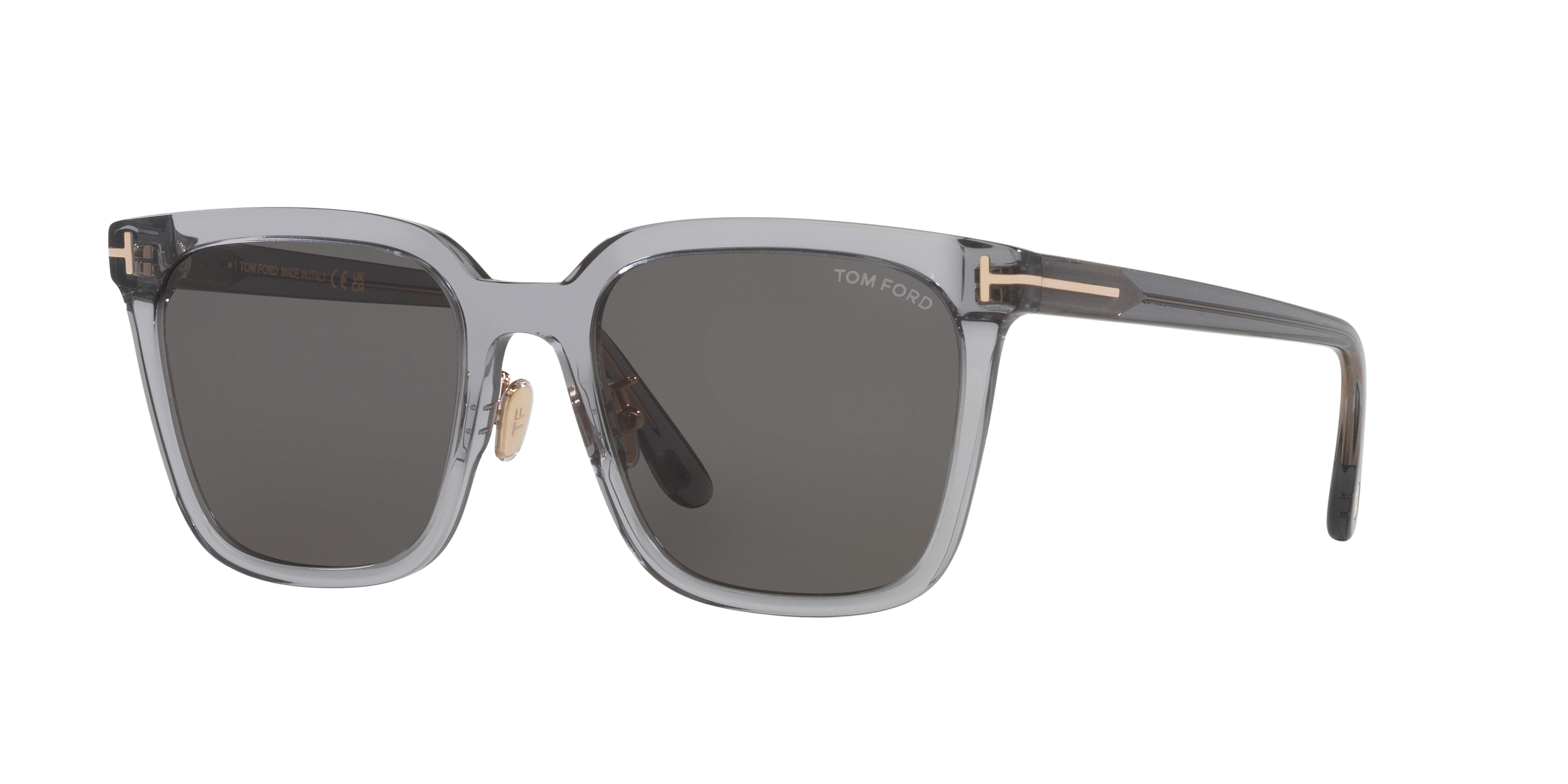 Tom Ford FT1132-K XXL (56 - 20) with Grey lenses and Grey frame