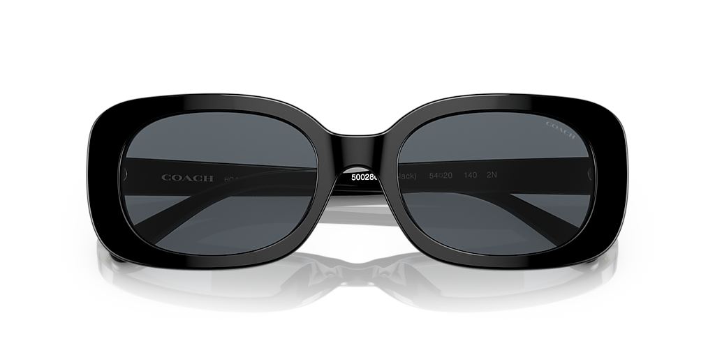 Coach HC8358U CD471 L (54 - 20) with Blue lenses and Black