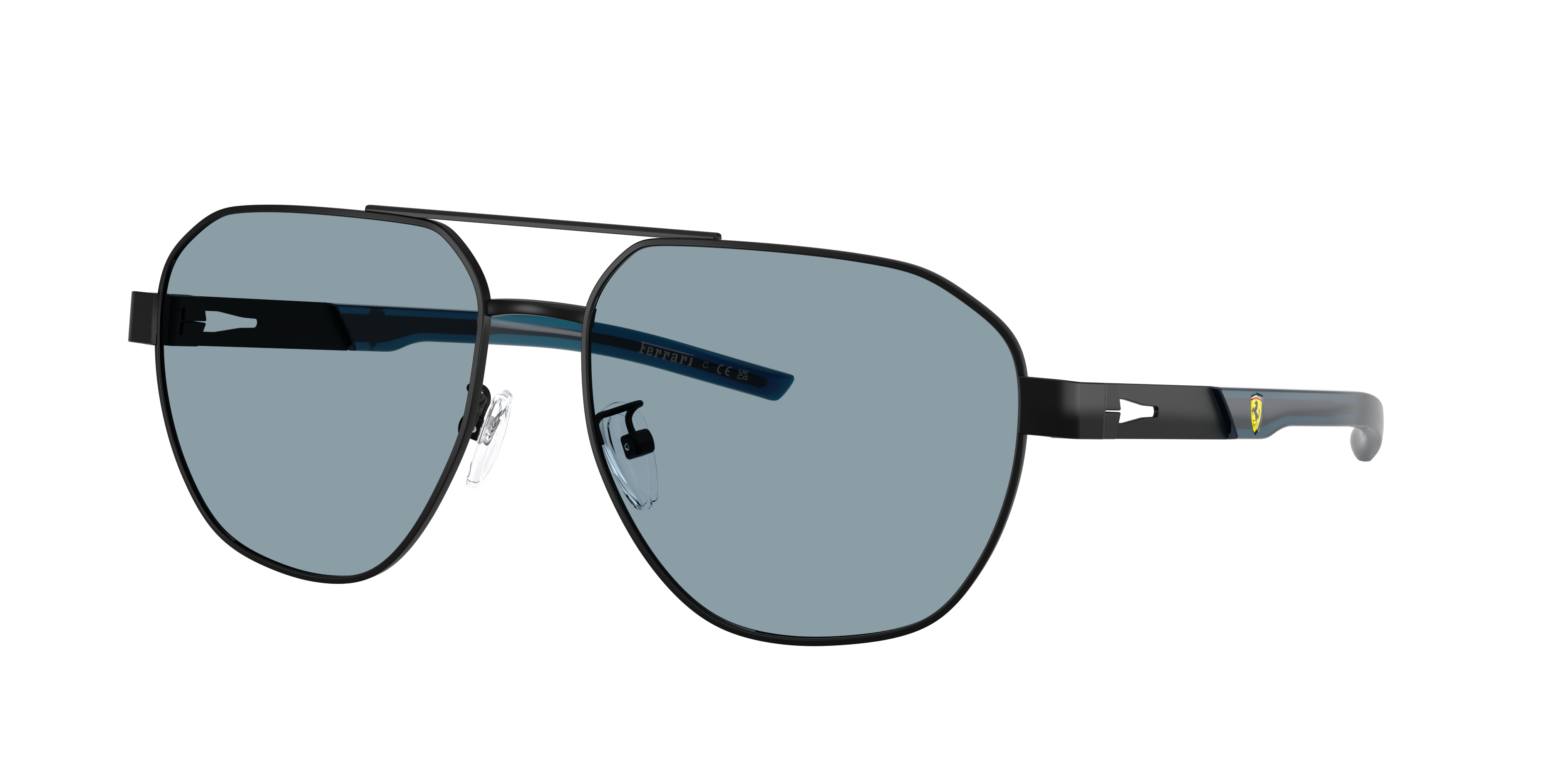 Scuderia Ferrari Man Sunglass FZ5004D -  Frame color: Matte Black, Lens color: Azure