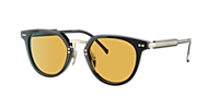 【PRADA】☆PR 17YS AAV07M☆ サングラス Prada PR 17YS L (49 - 22) with Yellow lenses and Black frame