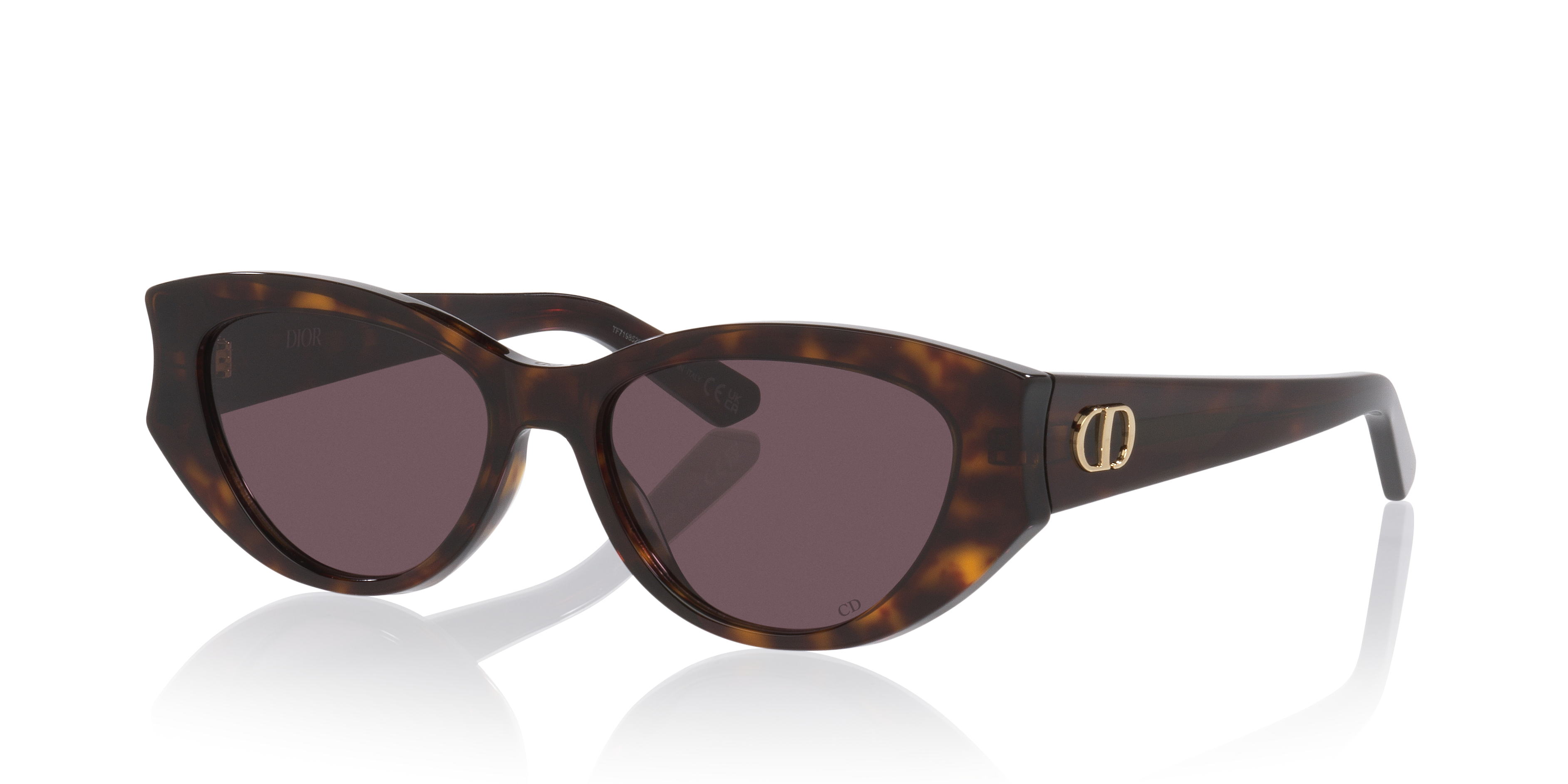 DIOR Diorglow B1I XS (53 - 16) with Brown lenses and Brown frame