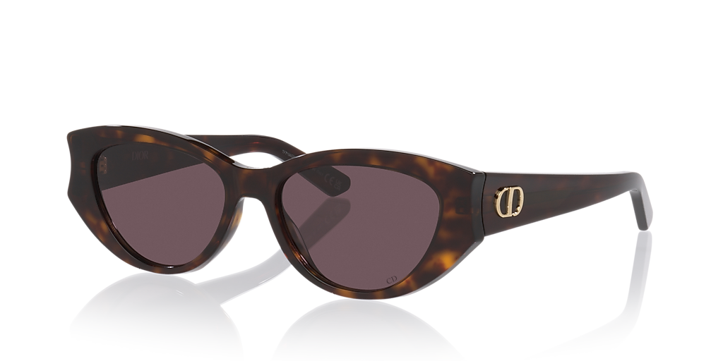 DIOR Diorglow B1I XS (53 - 16) with Brown lenses and Brown frame