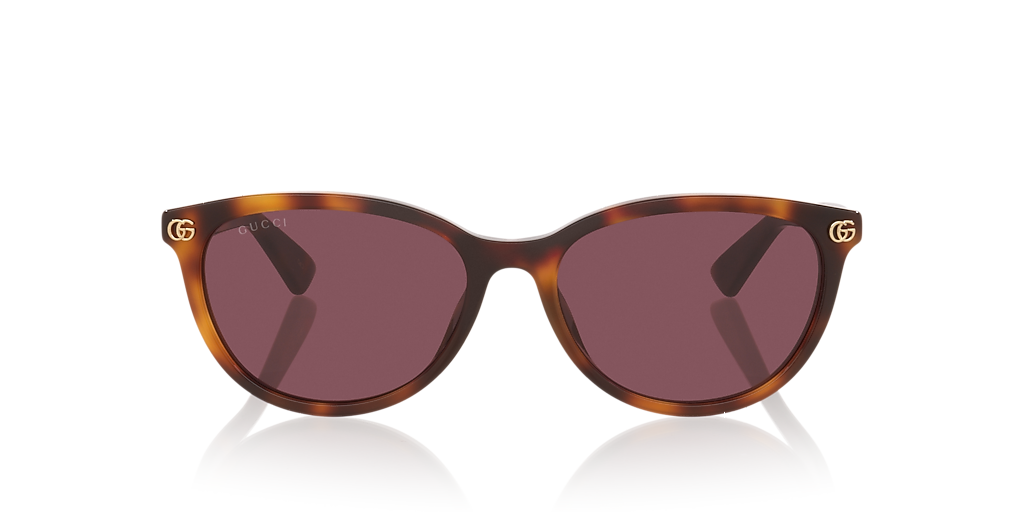 GUCCI GG1818SK Tortoise - Women Luxury Sunglasses, Purple Lens