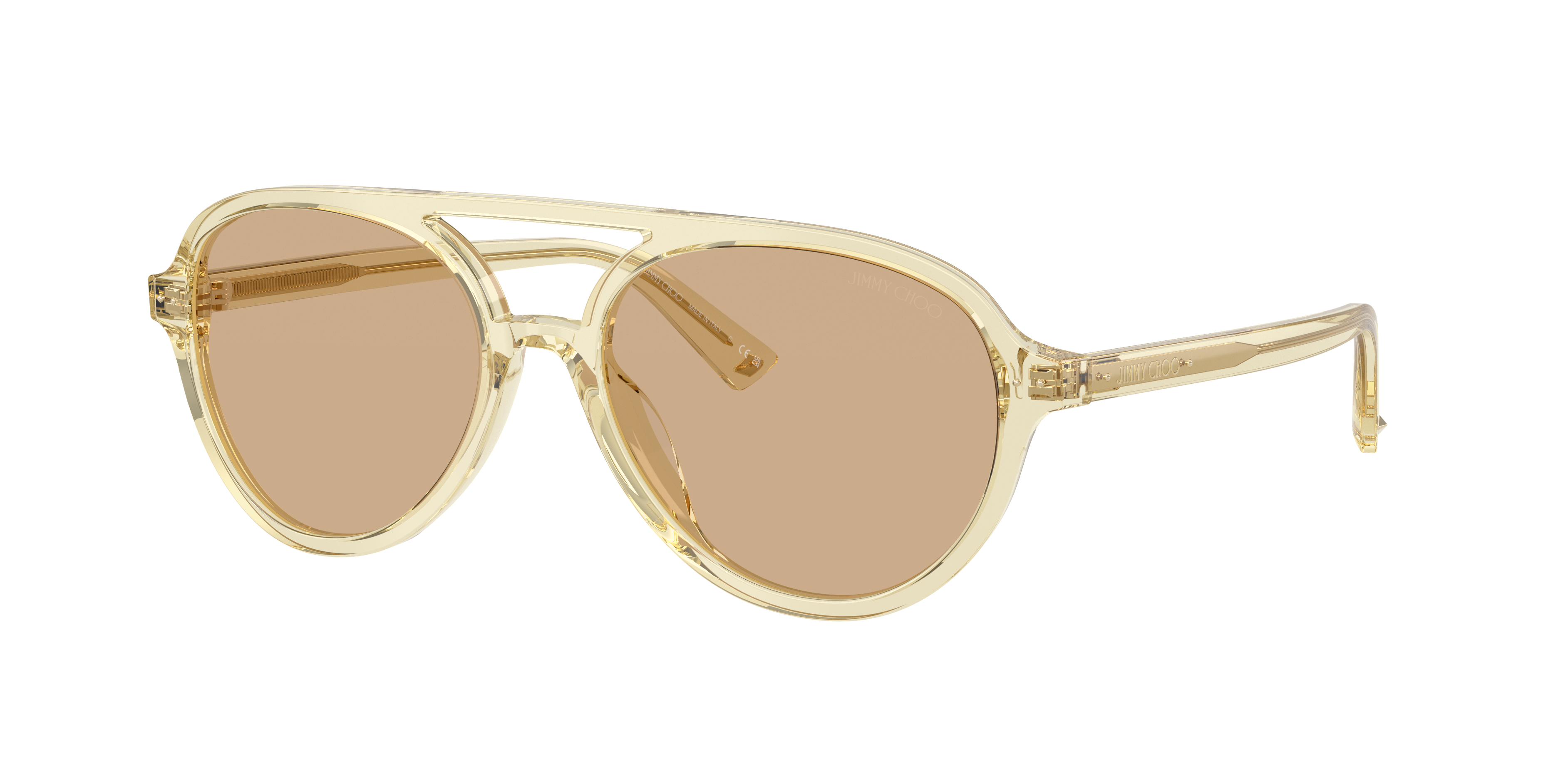 Jimmy Choo Woman Sunglass JC5055U -  Frame color: Transparent Yellow, Lens color: Yellow
