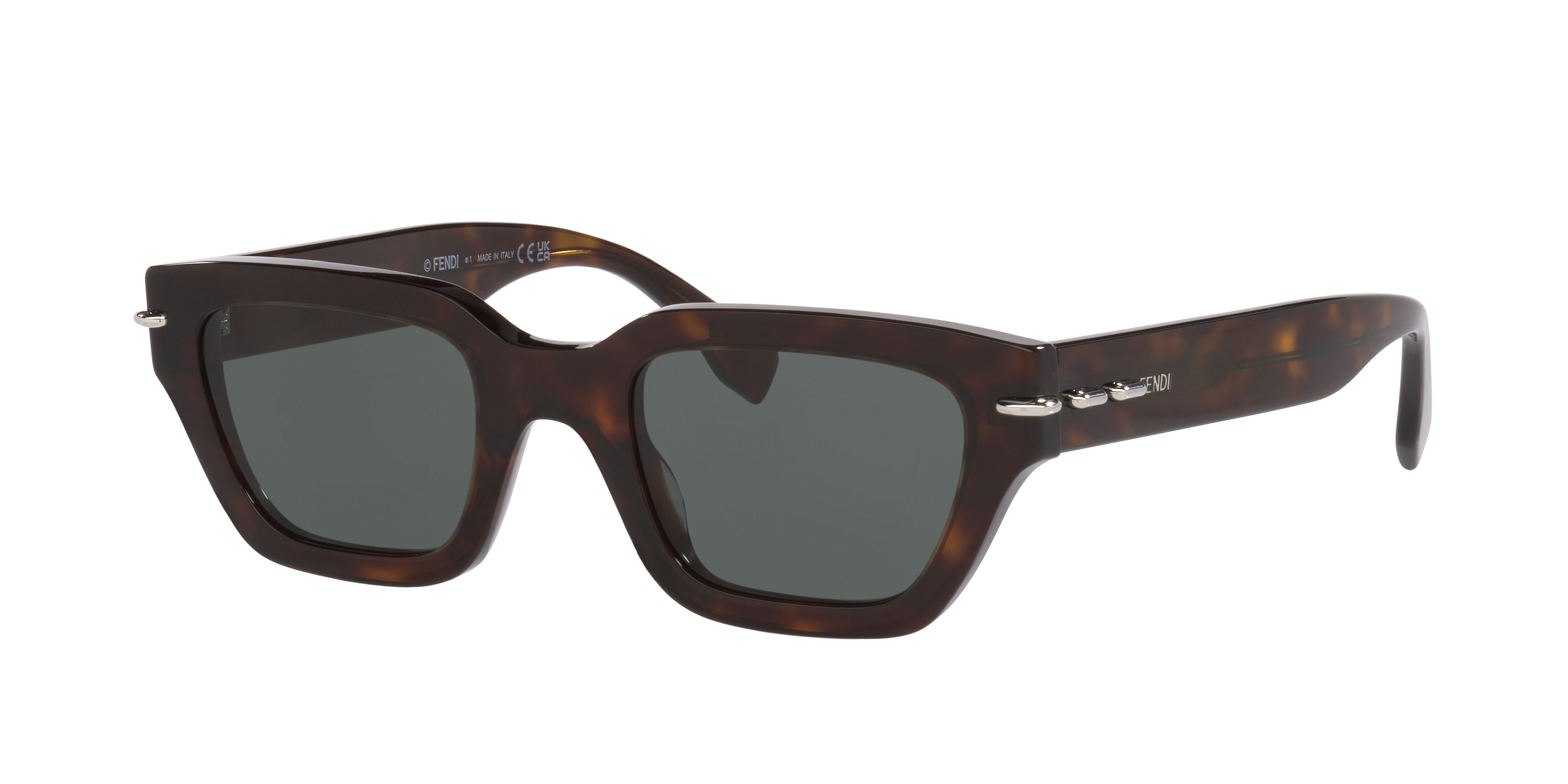 Fendi Fendi Selleria FE40191I XS (50 - 23) with Green lenses and
