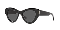 Saint Laurent SL 506 XL (51 - 18) with Black lenses and