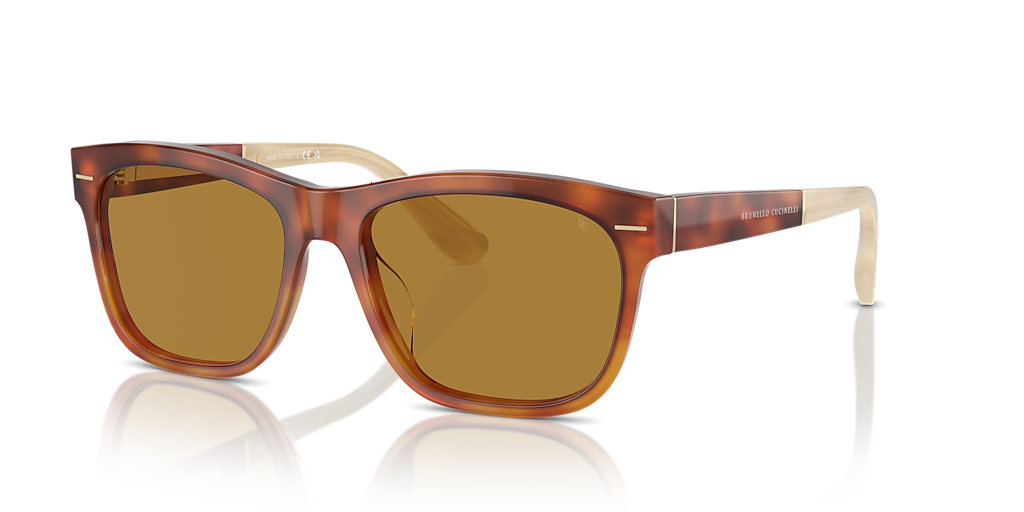 Brunello Cucinelli BC4003S M (55 - 17) with Brown lenses and