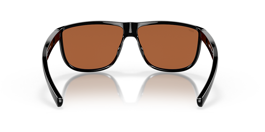 COSTA 6S9010 Rincondo Shiny Black - Unisex Sunglasses, Green Mirror Lens