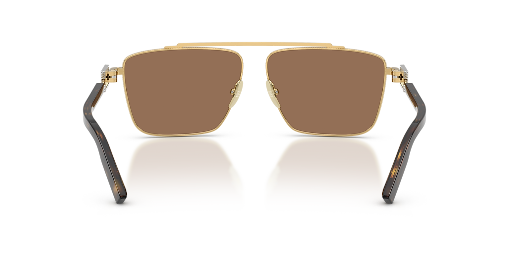 Dolce&Gabbana DG2336 XL (59 - 12) with Brown lenses and Gold  display picture 1