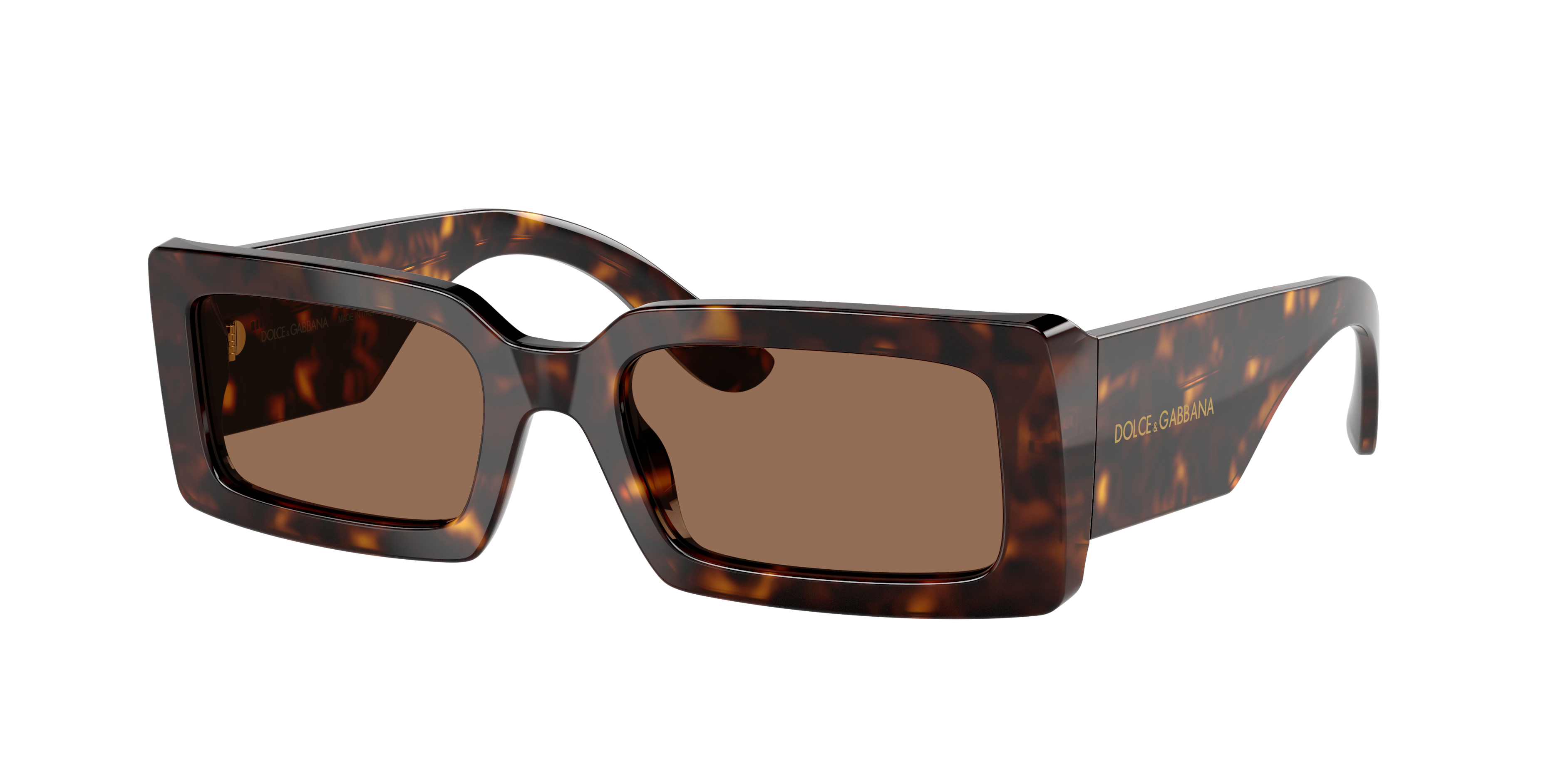 Dolce&Gabbana Woman Sunglass DG4416 -  Frame color: Havana, Lens color: Dark Brown