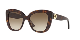 Gucci GG1322SA XXL (64 - 16) with Grey lenses and Gold frame