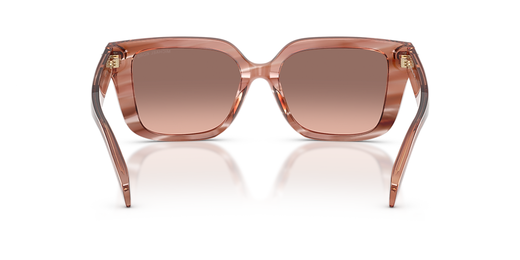 Michael Kors Pink and Brown Sunglasses with Oversized Frame Women Michael Kors MK4101U Shenandoah Eyeglasses | LensCrafters main image 4