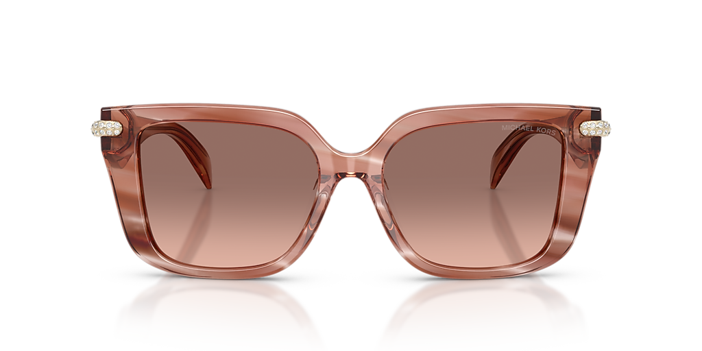 Michael Kors Santo Domingo L (54 - 17) with Brown lenses and Pink