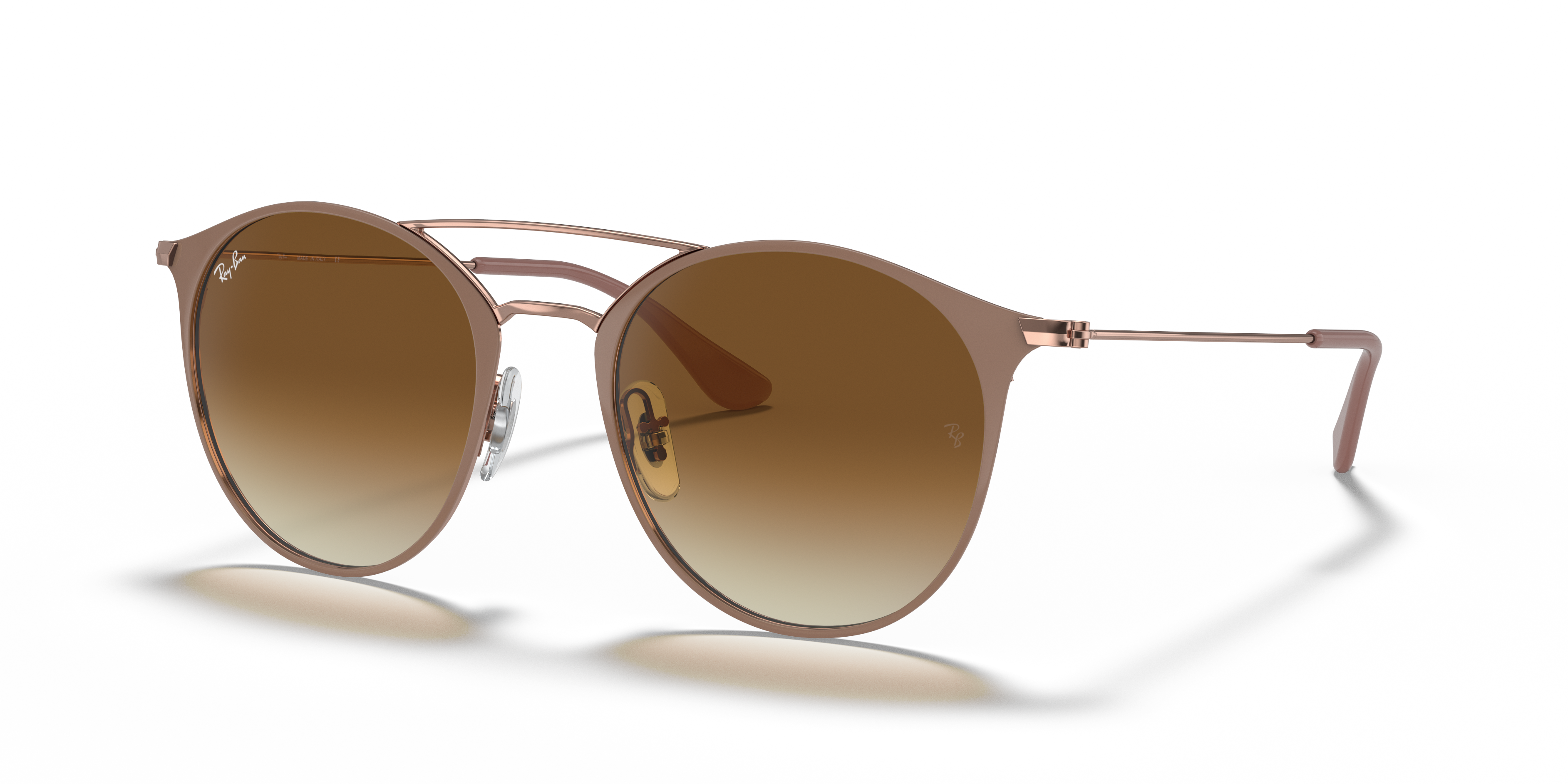 Ray-Ban RB3546 XL (52 20) with Brown lenses and Copper frame