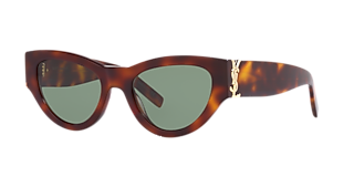 Saint Laurent SL M94 53 Grau & Schwarz Sunglasses | Sunglass Hut 