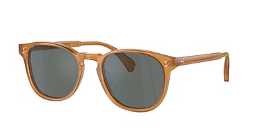 Oliver Peoples OV5298SU Finley Esq. Sun 51 Light Brown Mirror  