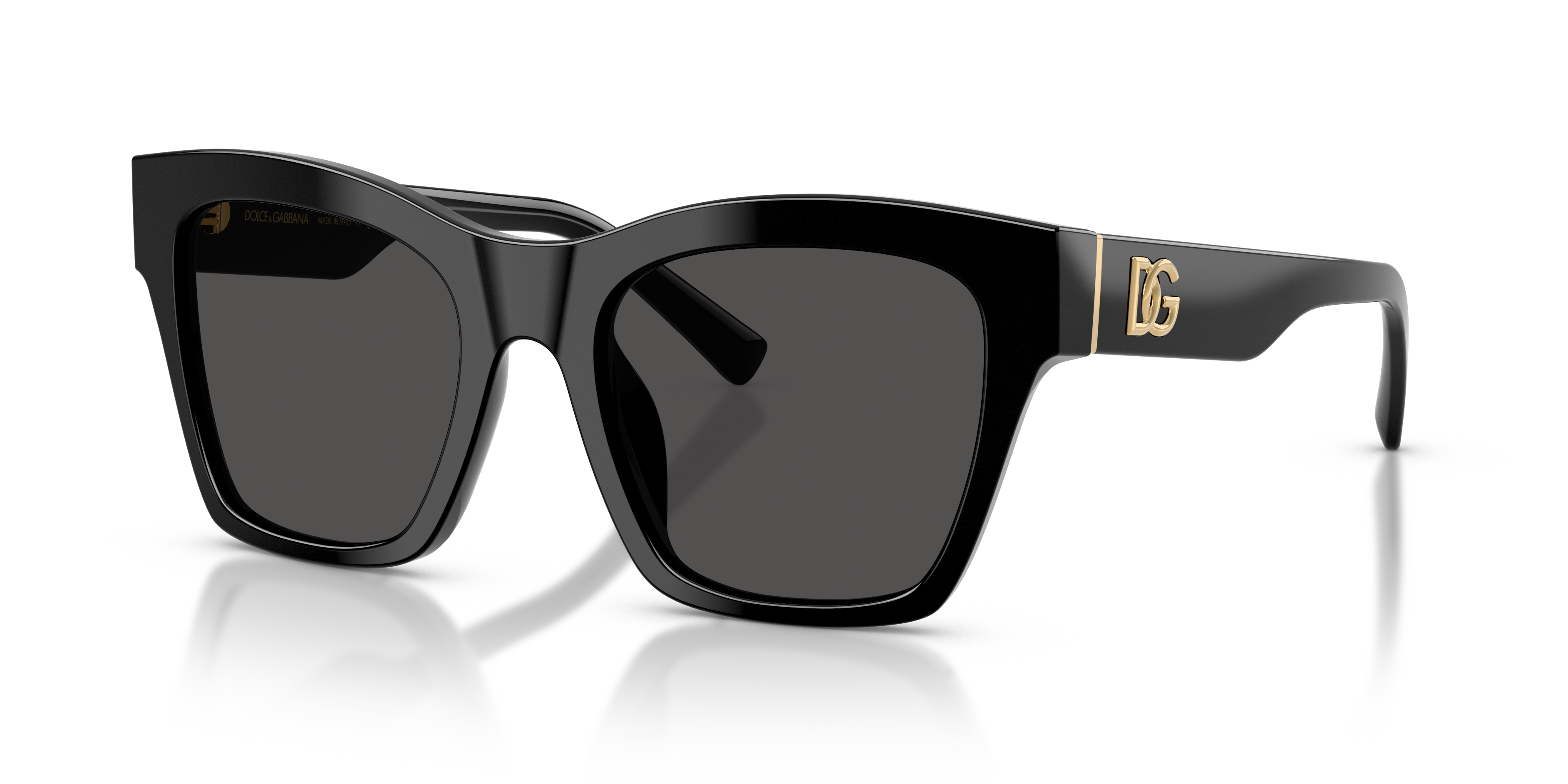 Dolce&Gabbana DG4512 L (53 - 20) with Grey lenses and Black frame
