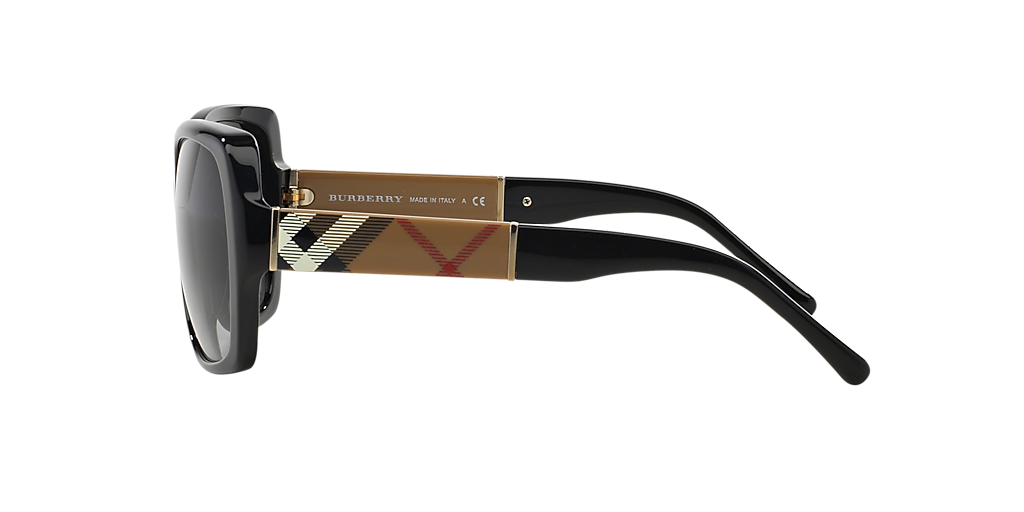 Burberry BE4160 M (58 - 17) with Grey lenses and Black frame