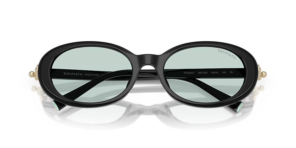 Tiffany & Co. TF4242D XXL (54 - 19) with Blue lenses and Black