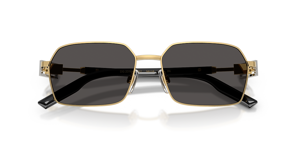 Dolce & Gabanna Taupe gold accent with grey lens Dolce & Gabbana DG5025 Eyeglasses | LensCrafters main image 2