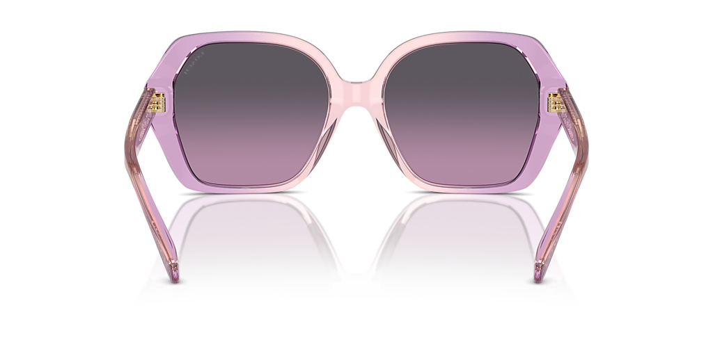 Coach HC8404U CR615 L (56 - 18) with Violet lenses and Pink  display picture 1