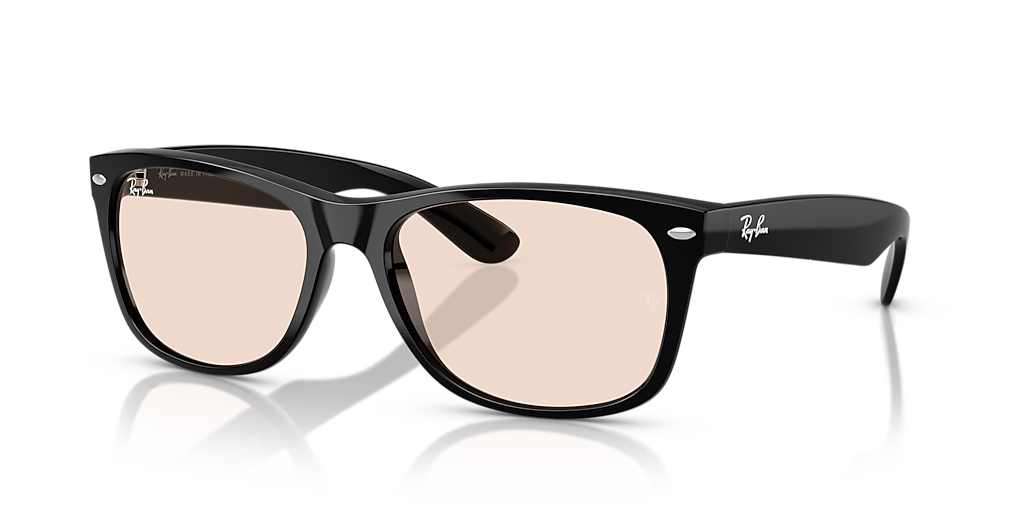Ray-Ban RB2132F New Wayfarer Classic M (55 - 18) with Transparent