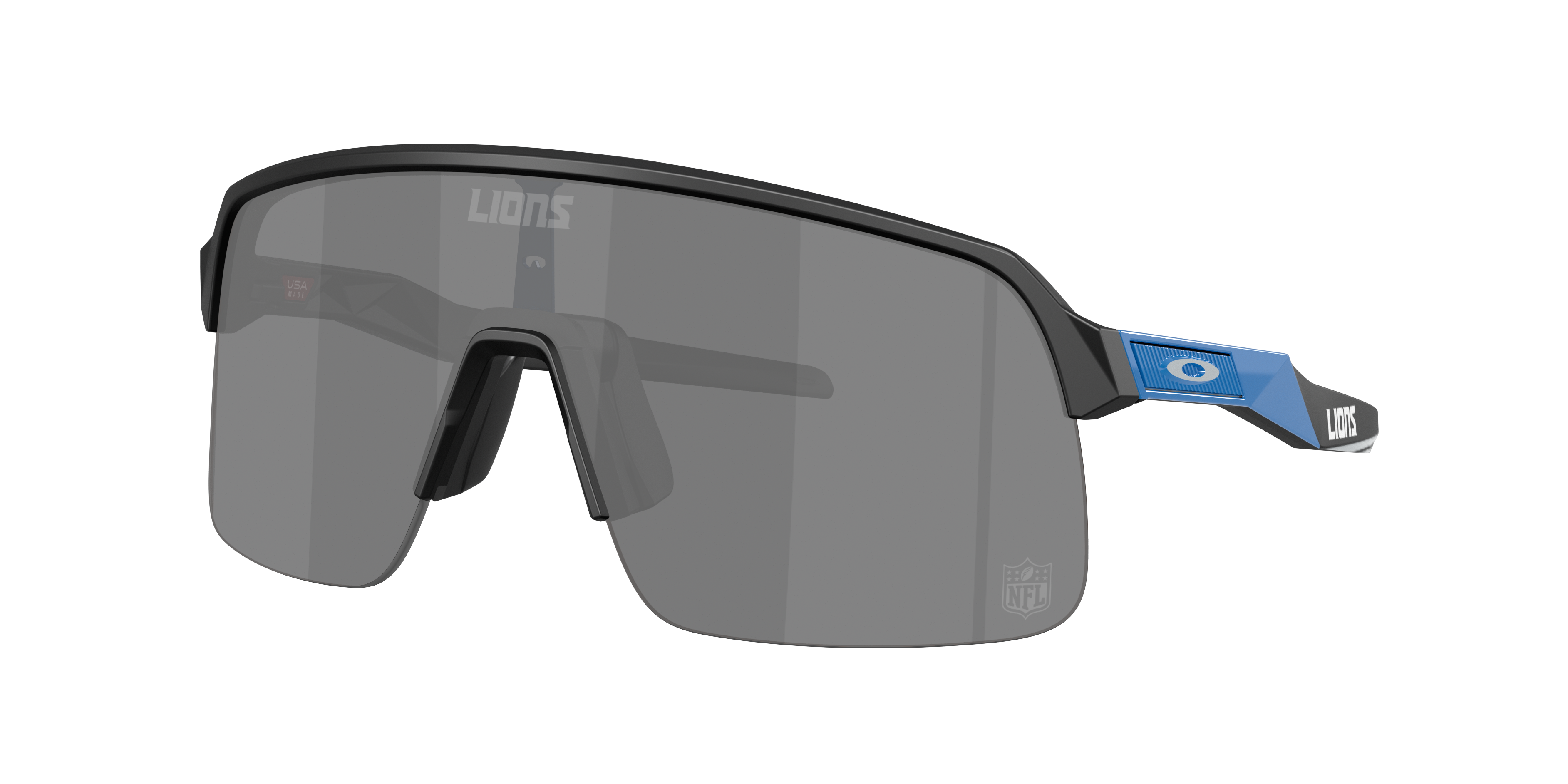 Oakley Detroit Lions Sutro Lite M (0 - 139) with Black lenses and