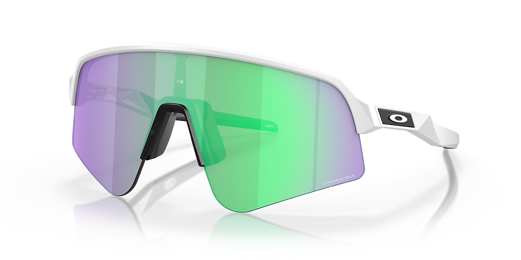 Oakley Sutro Lite Sweep M (0 - 139) with Green lenses and White