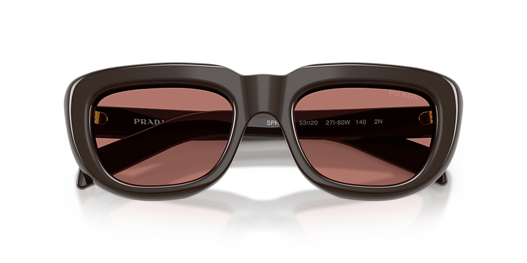 PRADA　サングラス PRADA プラダ サングラス OPR 15WSF 3890A7 ブラック 55サイズ (在庫