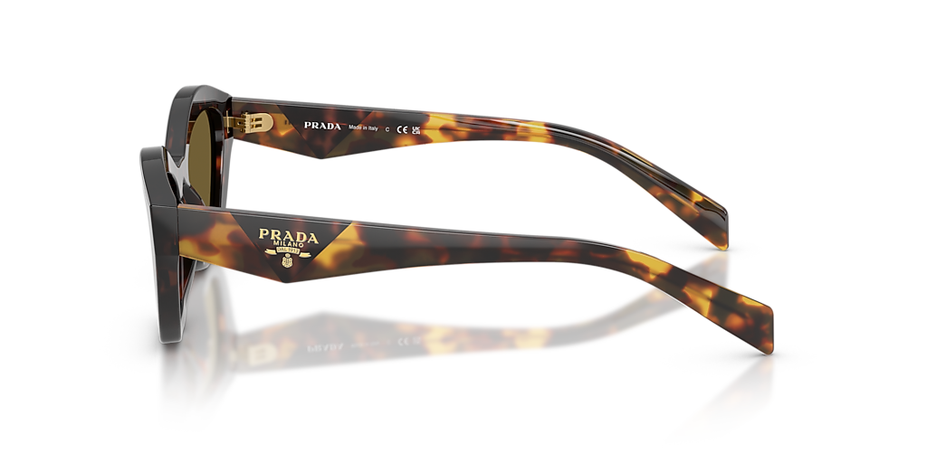 Prada PR A02S S (52 - 19) with Brown lenses and Tortoise frame