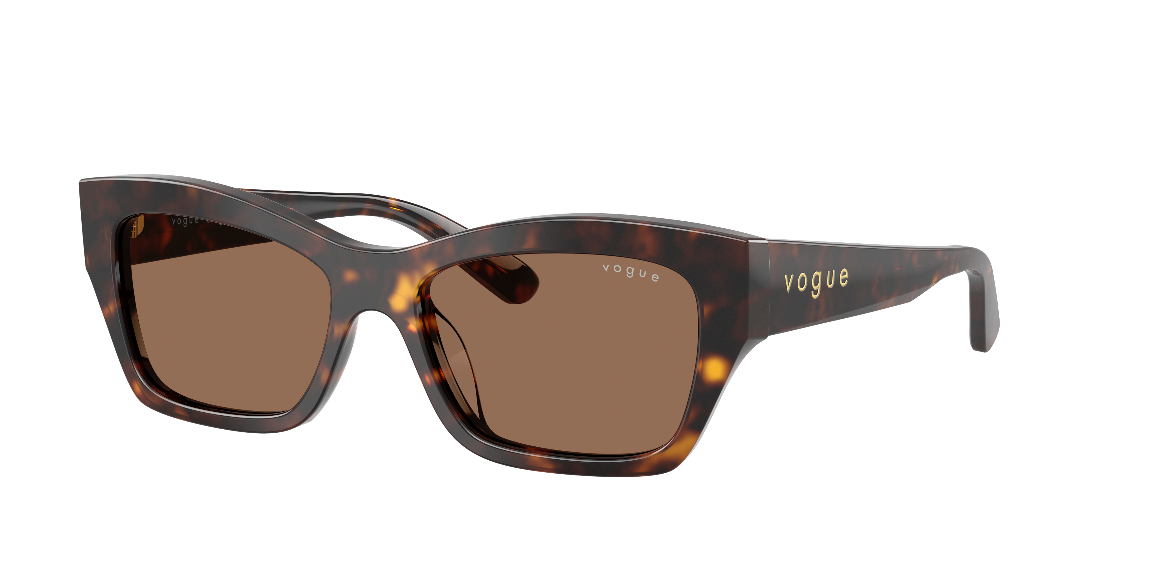 Vogue Eyewear Woman Sunglass VO5658SU -  Frame color: Dark Havana, Lens color: Dark Brown