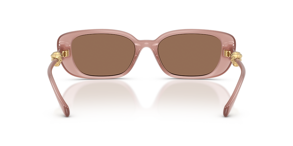 Versace Women Sunglasses Opal Pink Brown Rectangle VE4504D 553573 NEW AUTHENTIC ve4504d - Poshmark main image 2